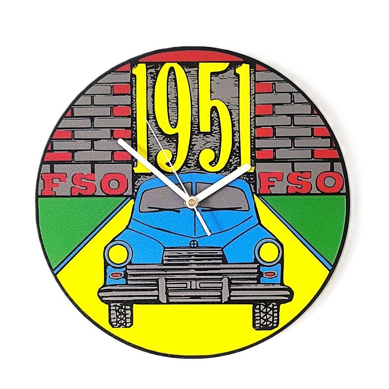 Zegar FSO Warszawa 1951