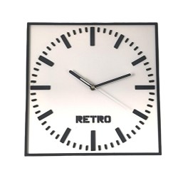 Zegar ścienny Dworcowy Retro