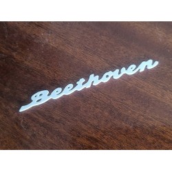 Napis na radio Beethoven