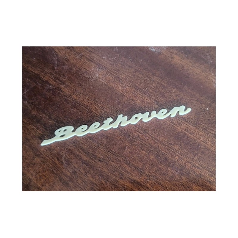 Napis na radio Beethoven