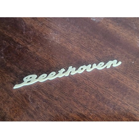 Napis na radio Beethoven