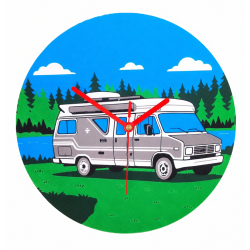Zegar ścienny kamper Fiat Ducato 600