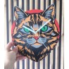 Zegar ścienny Cat Vision