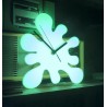 Zegar ścienny Kleks Glow