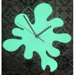 Zegar ścienny Kleks Glow