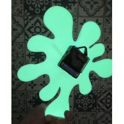 Zegar ścienny Kleks Glow