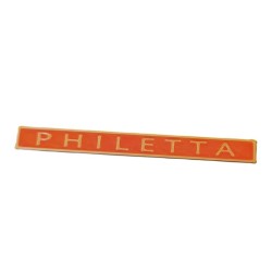 Napis na radio Philetta