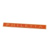 Napis na radio Philetta
