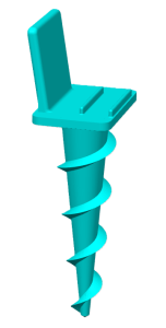 Plażowy stojak na telefon