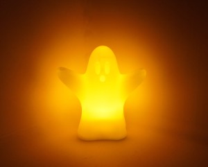 świecznik duch + podgrzewacz LED