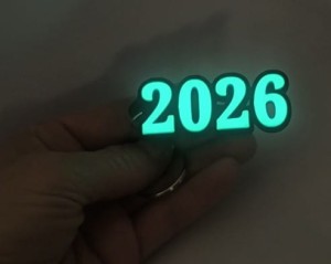 Brelok  2026 fluoroscencyjny 